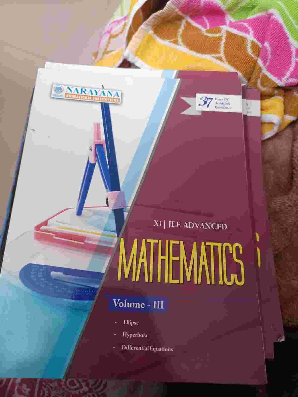 class 11th jee maina and advance naryana books